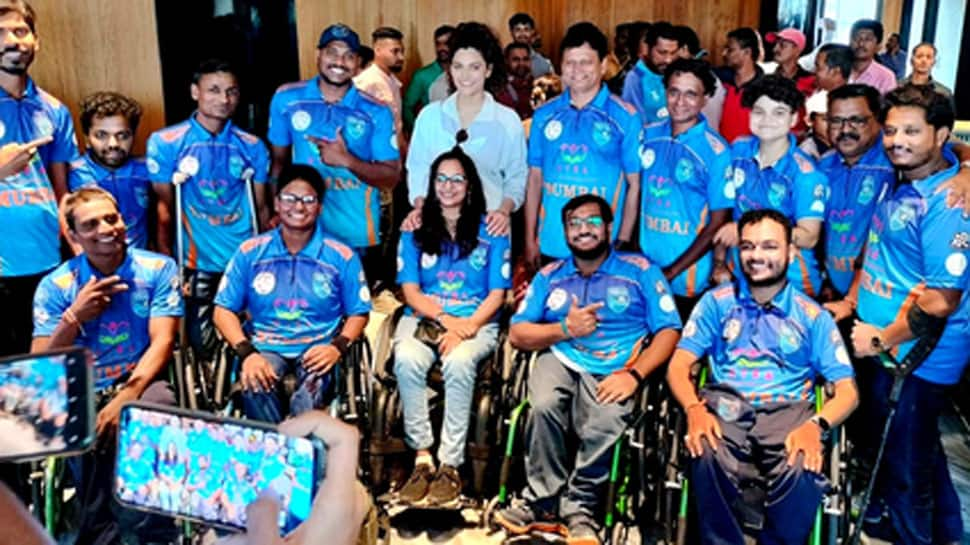 Saiyami Kher And BCCI Host Ghoomer Special Screening For Paraplegic Cricketers