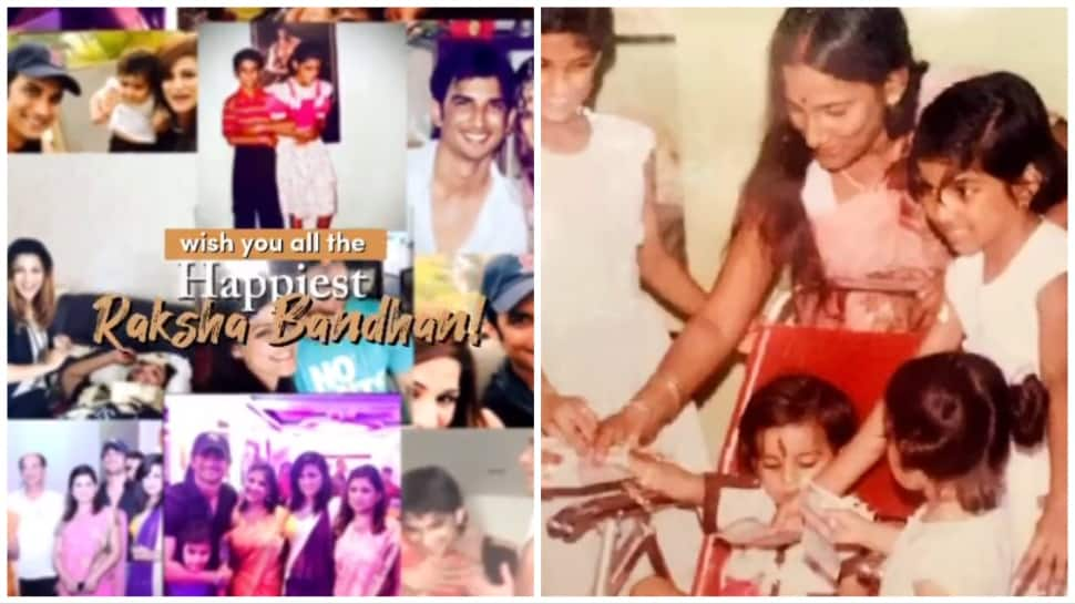 Sushant Singh Rajput&#039;s Sister Remembers Late Actor On Raksha Bandhan, Video Will Leave You In Tears 