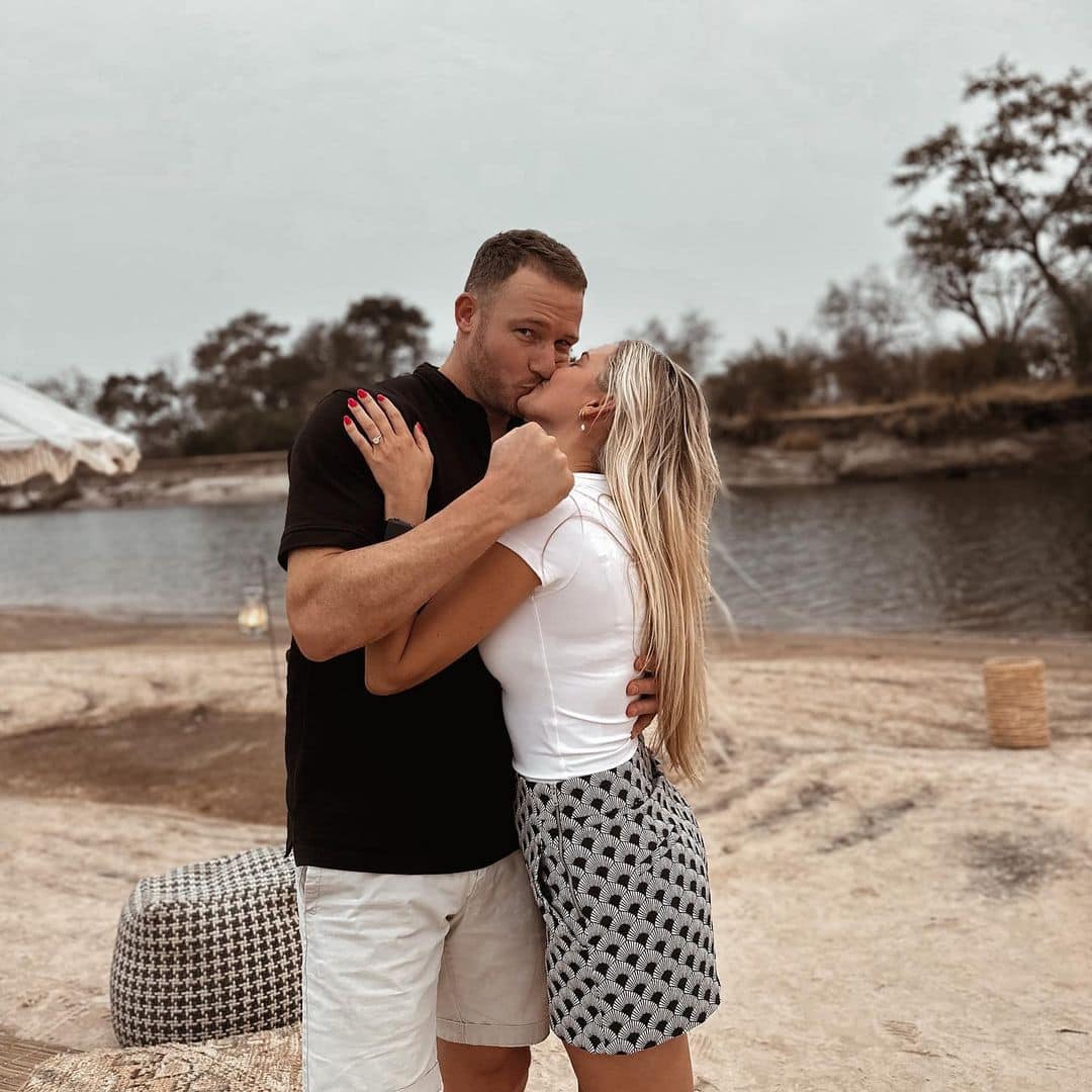 Proposal at a beautiful place