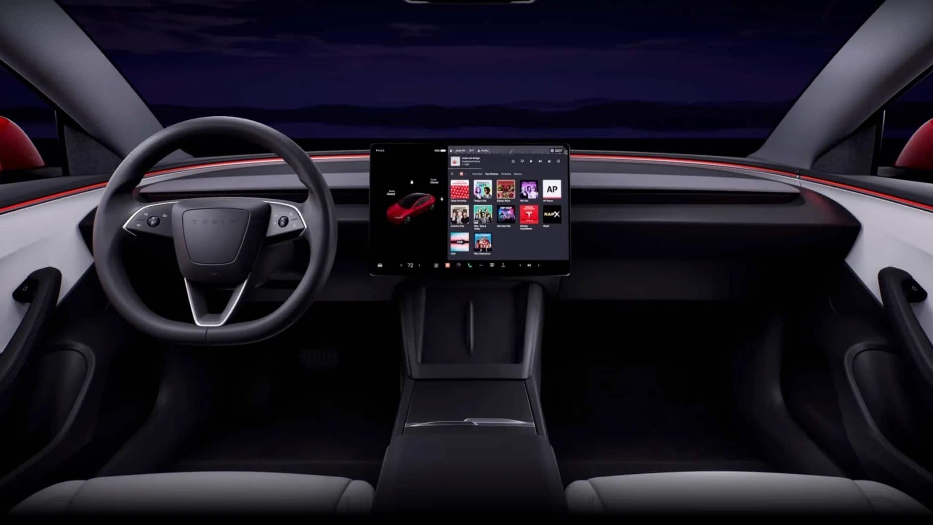 2023 Tesla Model 3 Cabin