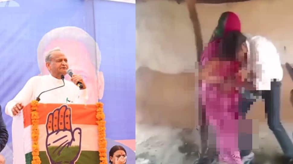 Viral Video: Woman Beaten, Paraded Naked In Rajasthan&#039;s Pratapgarh; CM Gehlot Reacts