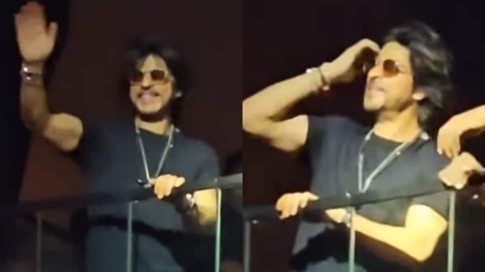 Viral Video: Shah Rukh Khan Grooves To Songs Of &#039;Jawan,&#039; &#039;Pathaan&#039; With Fans In Dubai 