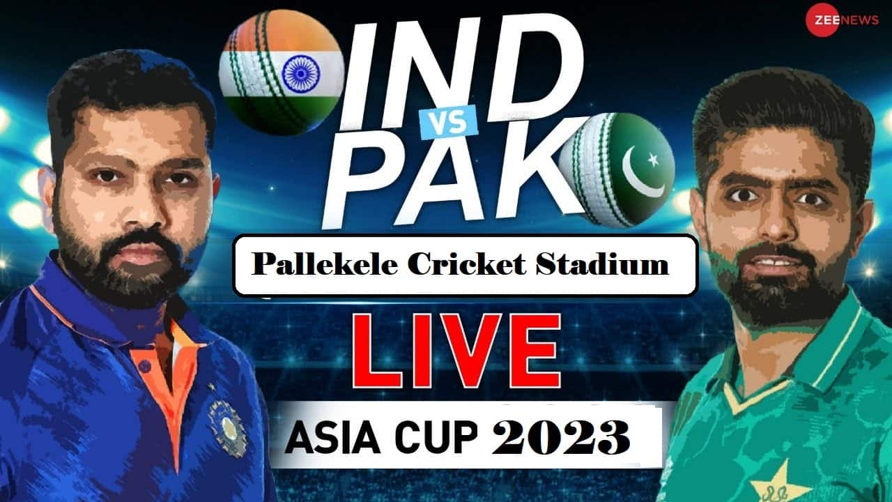 HIGHLIGHTS IND VS PAK, Asia Cup 2023 Cricket Scorecard Match Abandoned Due To Rain, Teams Share Points Cricket News Zee News