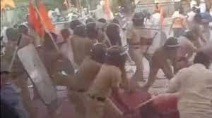 Politics intensifies on lathicharge on officers demanding Maratha reservation in Jalna | Zee News