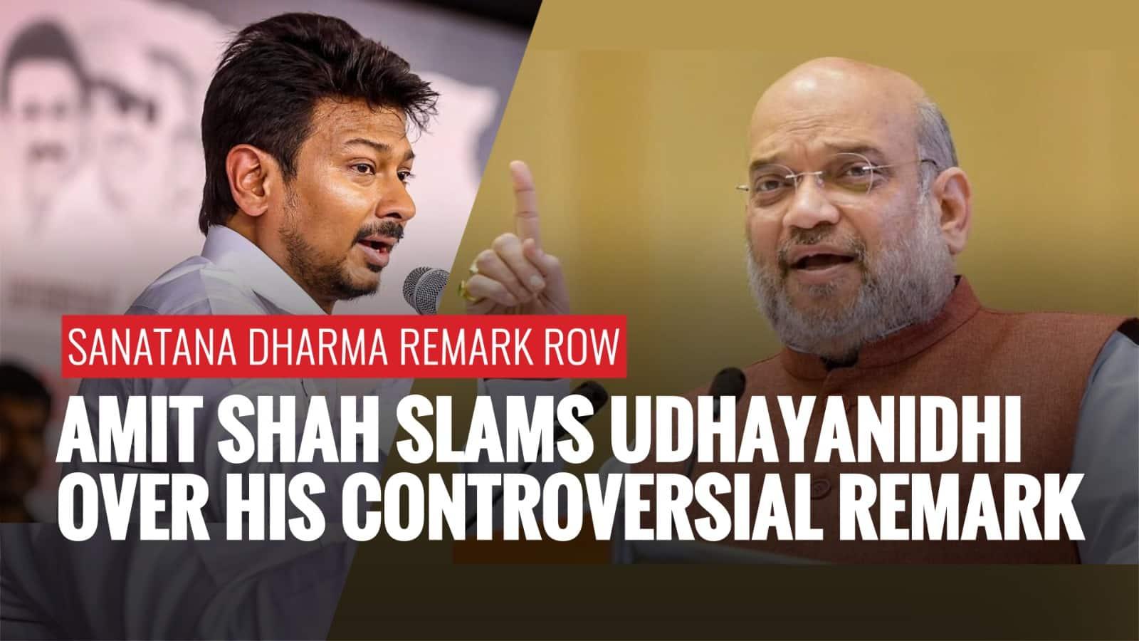 Udhayanidhi Stalin Remark: Amit Shah Criticizes INDIA Block Over Stalin ...