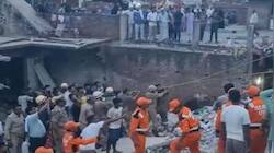 3 storey house collapsed in UP's Barabanki!