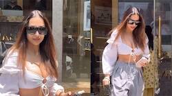 Malaika Stuns In White Crop Top, Leaves Fans Jaw-Dropped With Latest Look
