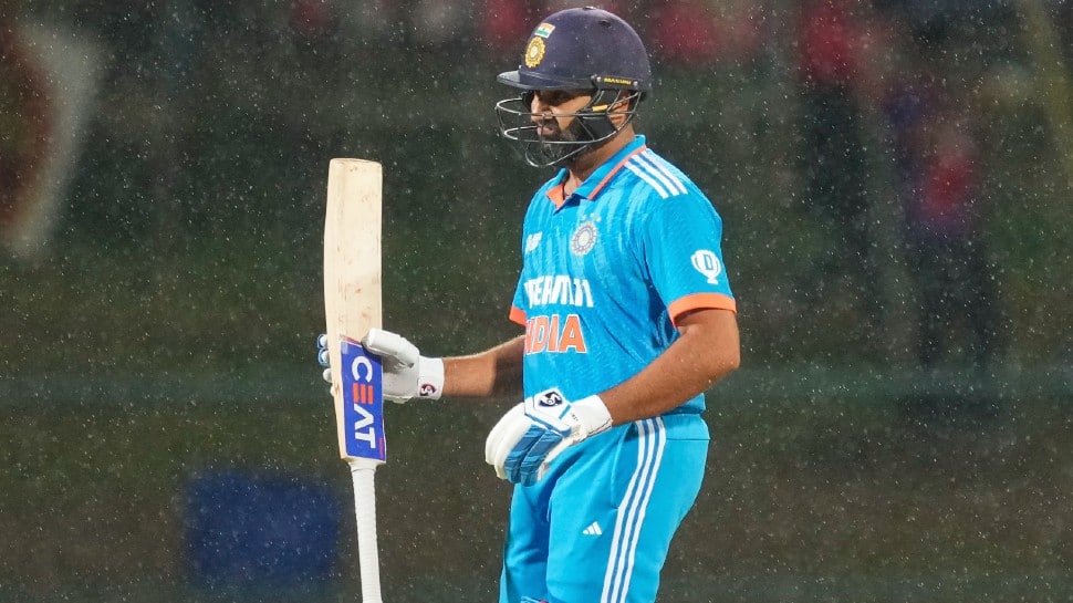 Rohit Sharma has now scored 1,101 runs in the Asia Cup, the second-most by any batter. Sanath Jayasuriya tops the list with 1,220 runs. (Photo: AP)