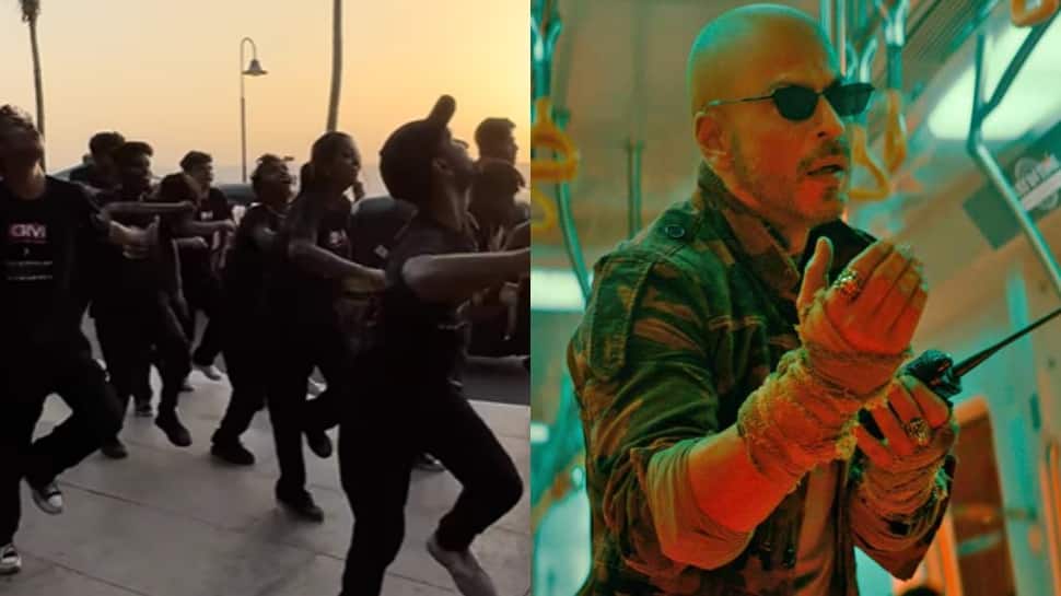 Shah Rukh Khan Fans Gather Outside Mannat, Dance On 'Jawan' Songs Ahead Of Release – Watch