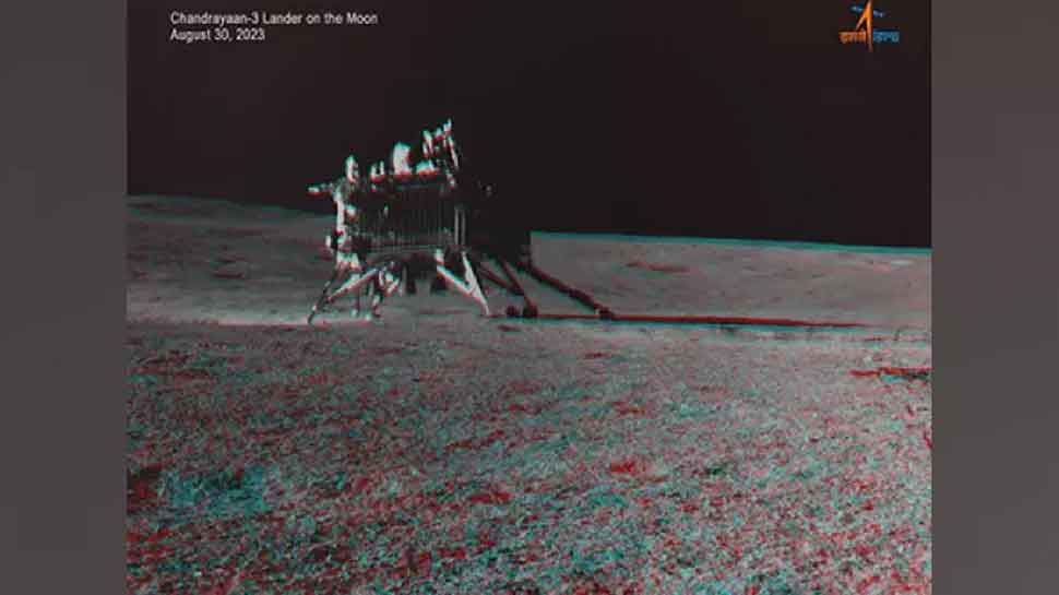 Chandrayaan-3: ISRO Releases 3D &#039;Anaglyph&#039; Images Of Vikram Lander From Moon&#039;s South Pole