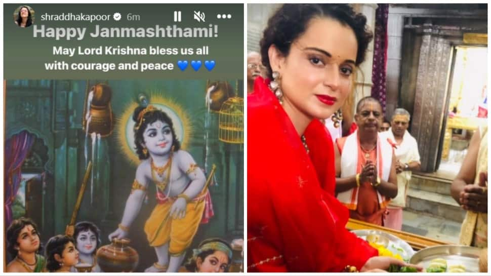 Janmashtami 2023: From Amitabh Bachchan To Kangana Ranaut, Bollywood Celebs Extend Heartwarming Wishes 