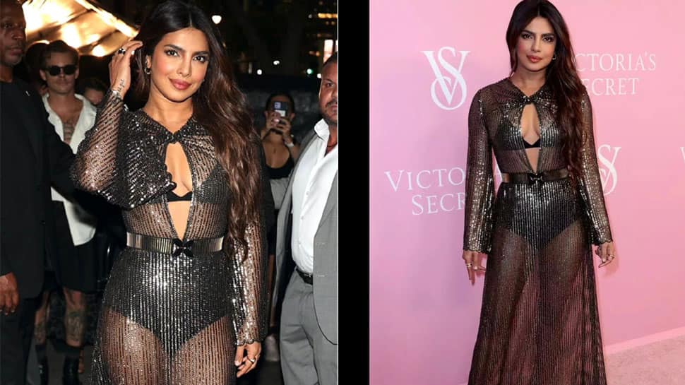 970px x 545px - Priyanka Chopra Makes Sexy Appearance In Sheer Black, Flaunts Her Bikini  Set In See-Through Dress | People News | Zee News