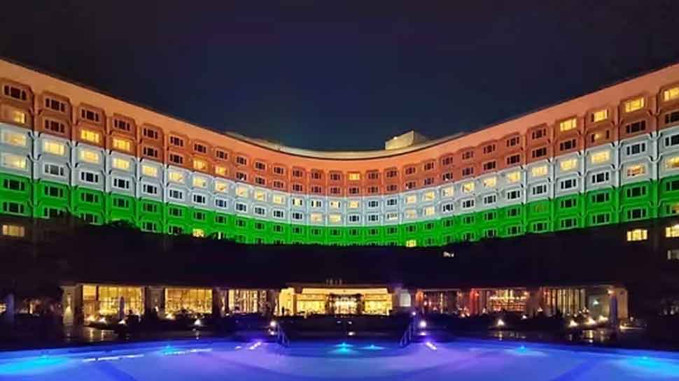 G20 Summit: Iconic Taj Palace Hotel In Delhi Shines In Tricolour - WATCH