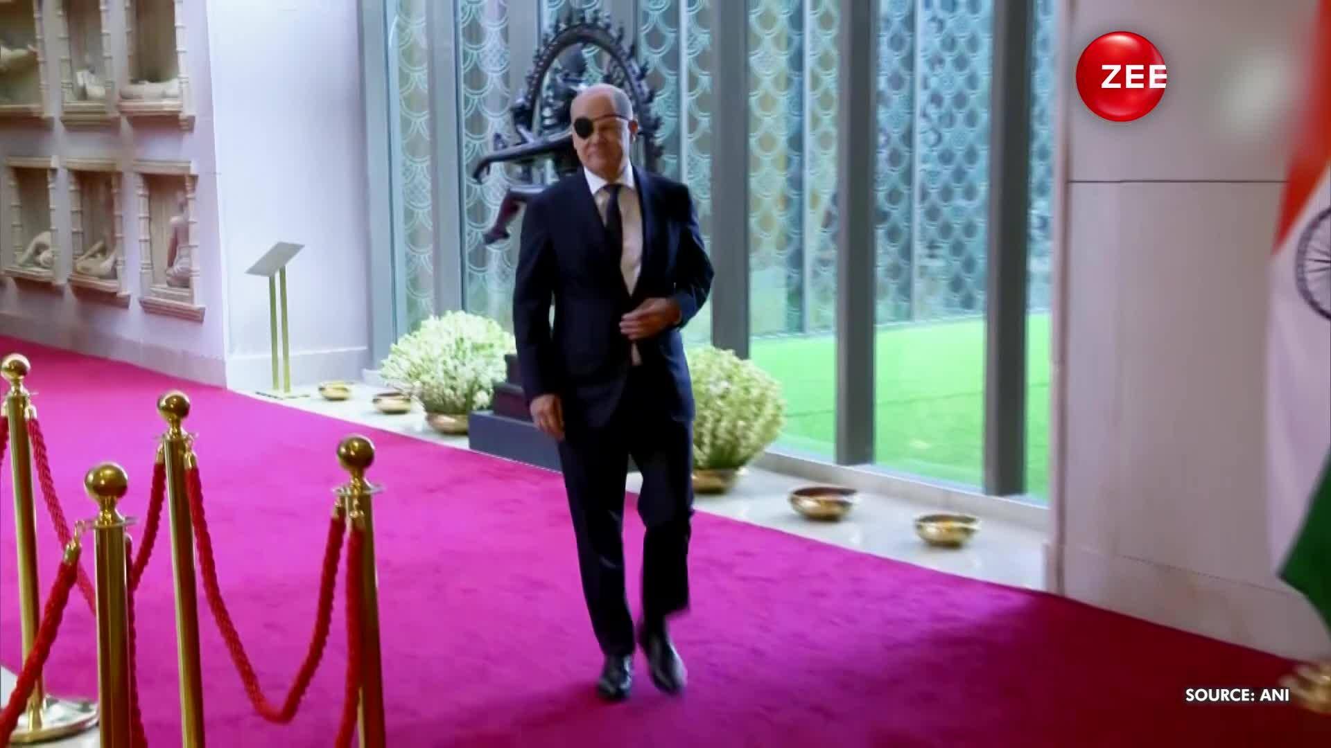 G20 Summit | PM Modi welcomes German Chancellor Olaf Scholz | Zee News