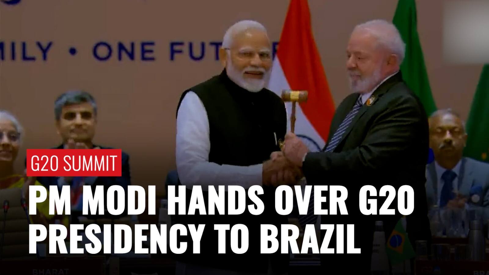 G20 Summit 2023: PM Modi Hands Over G20 Presidency To President Of ...