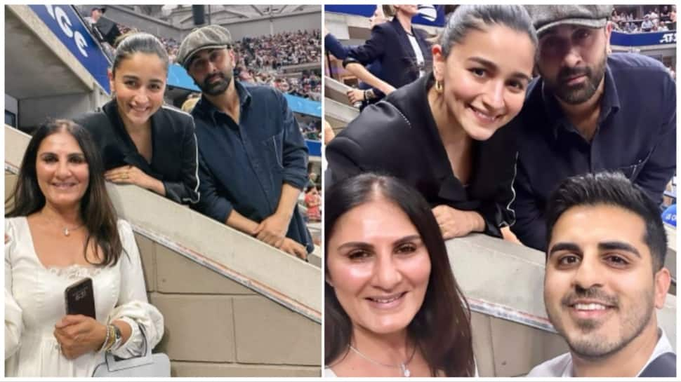 Bollywood News: Ranbir Kapoor Photobombs Madelyn Cline At US Open, In Pics 