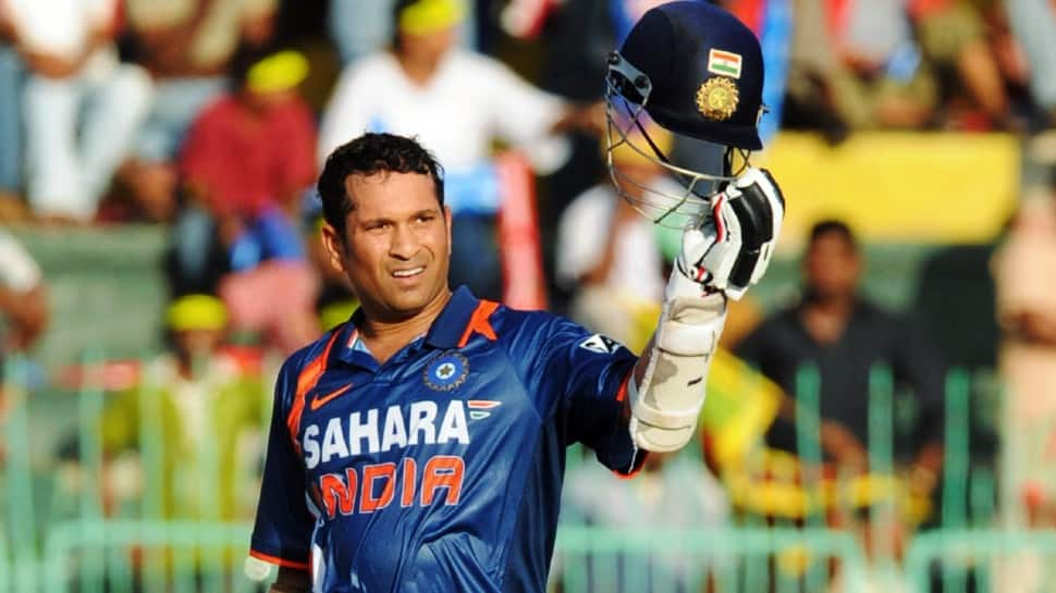 Indian cricket legend Sachin Tendulkar has scored the joint most number of centuries in ICC ODI Cricket World Cup, six in 44 innings. (Source: Twitter)