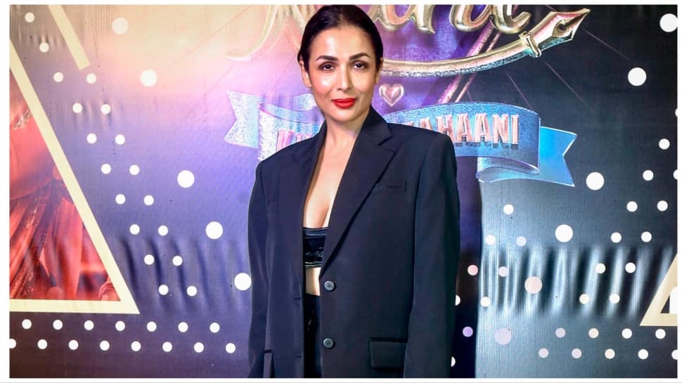 Malaika Arora Dazzles In Blue Slit Dress At The Launch Of &#039;Cruise With The Stars&#039; 