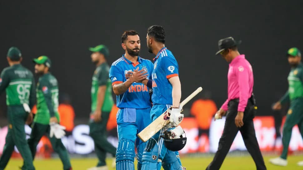 India's total of 356 for 2 is their joint-highest in ODIs against Pakistan. They made 356 for 9 during the 2005 home series in Visakhapatnam. The 356 is also the fourth-highest total by any team in an ODI Asia Cup. (Photo: AP)