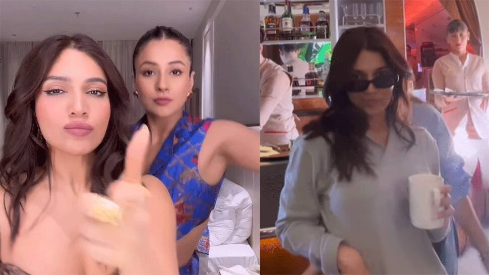 Bhumi Pednekar, Shehnaaz Gill Shake Their Legs To Thank You For Coming Song Beats Mid-Air – Watch Video