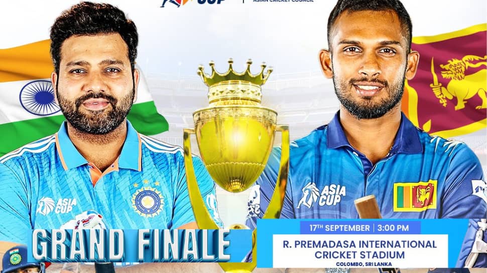 LIVE Updates | IND VS SL, Asia Cup 2023 Final Cricket Match Live Score: Is  There A Reserve Day? | News | Zee News