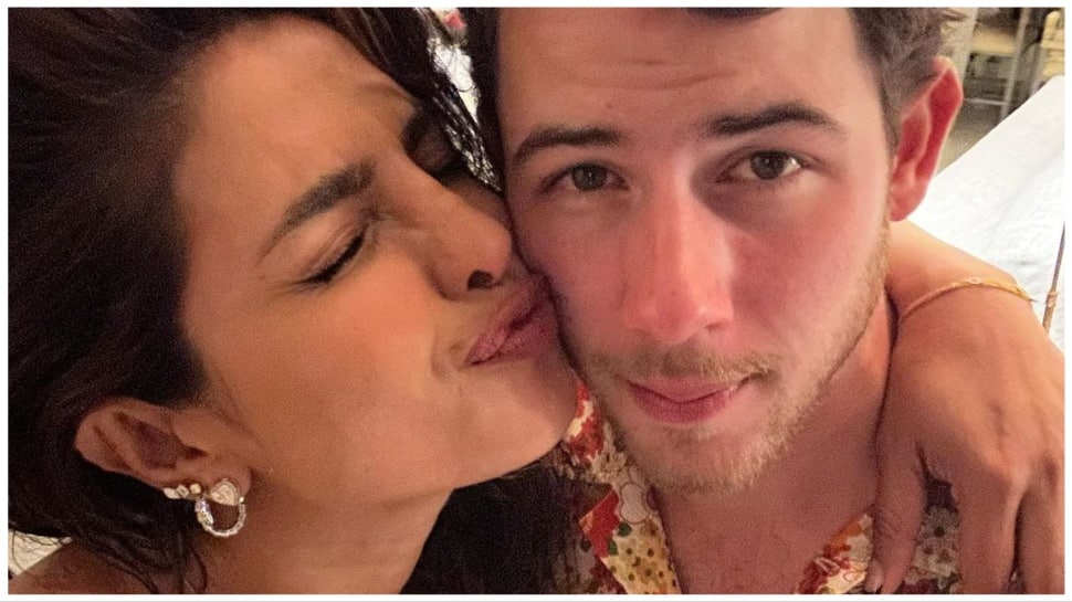 Priyanka Kisses Nick