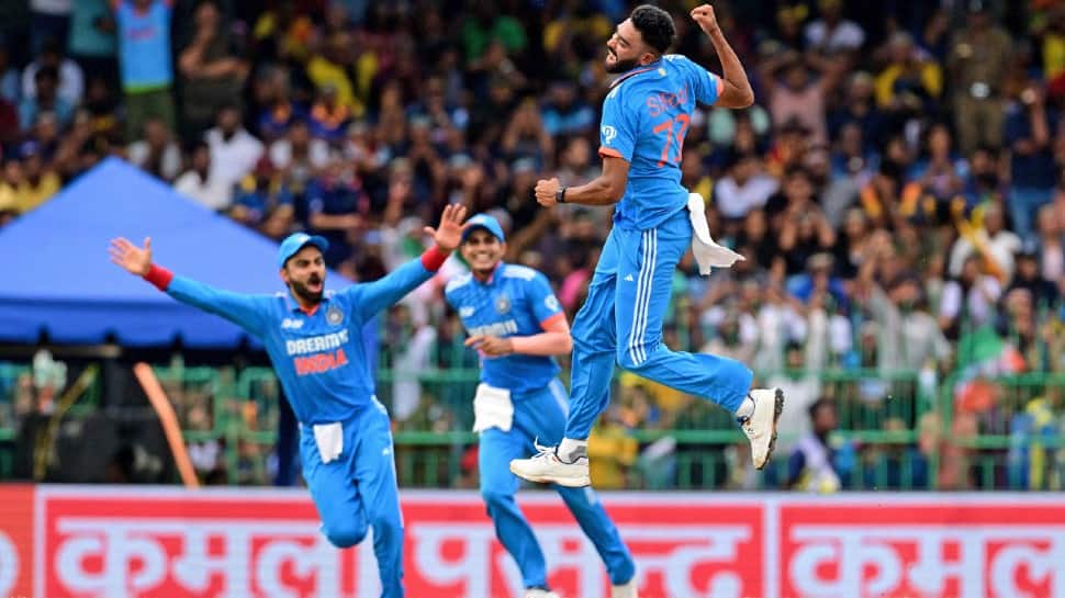 Team India pacer Mohammed Siraj ended up as the 2nd highest wicket-taker in Asia Cup 2023. Siraj claimed 10 wickets in 5 matches at an average of 12.2 with 6/21 in the final. (Photo: ANI) 