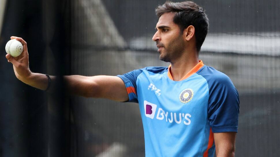 Team India pacer Bhuvneshwar Kumar picked up career-best figures of 5/4 against Afghanistan under KL Rahul's leadership in the T20 World Cup 2021 match in Dubai. (Photo: ANI)