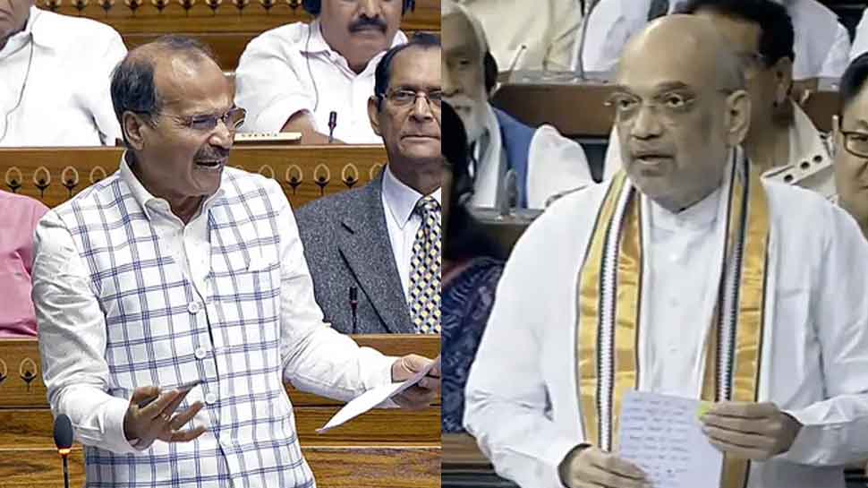 &#039;Can Men Not Speak Up For Women?&#039;: Amit Shah Trolls Adhir Ranjan Again In Lok Sabha