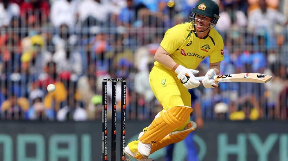 Australian opener David Warner has scored 992 runs in 18 World Cup matches at an average of 62 with 4 hundreds and 3 fifties. (Photo: ANI)