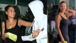 You Are So Hot! Raj Kundra To Esha Gupta As He Greets Her With A Hug - Watc