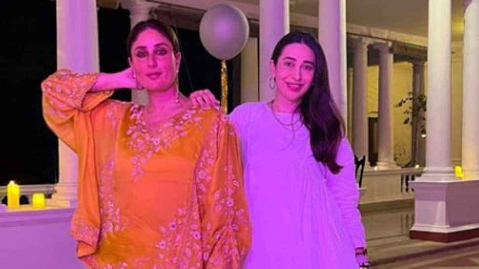 On Kareena Kapoor&#039;s birthday, sister Karisma Kapoor Teases Pataudi Party Pics 