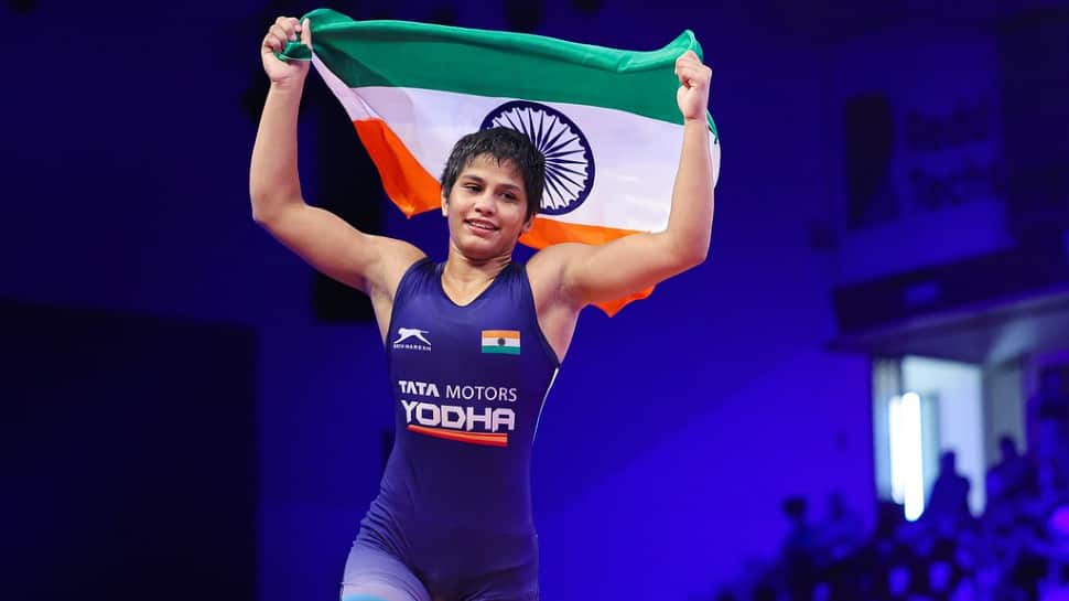 World Wrestling Championships 2023: India’s Antim Panghal Wins Women’s 53 kg Bronze, Secures Paris Olympics 2024 Quota