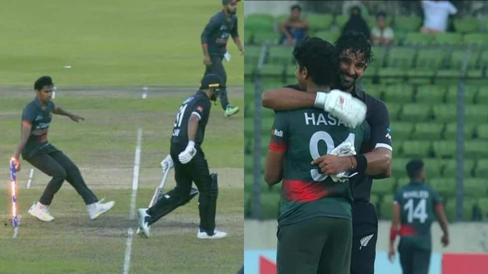 Watch: Just Like MS Dhoni; Litton Das, Hasan Mahmud Call Back Ish Sodhi After &#039;Mankad&#039; During Bangladesh vs New Zealand 2nd ODI