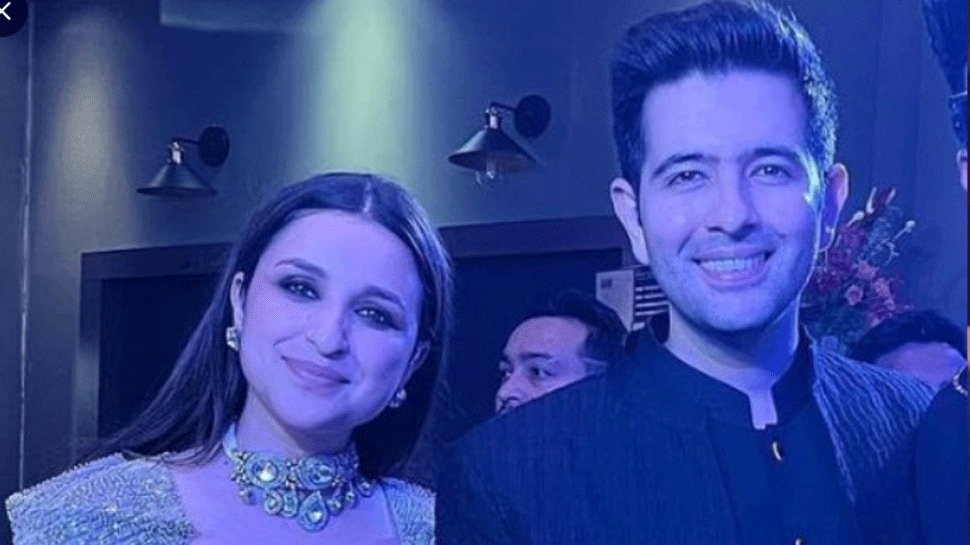 Parineeti Chopra- Raghav Chadha&#039;s Sangeet Night: First Look Of The Couple Revealed!