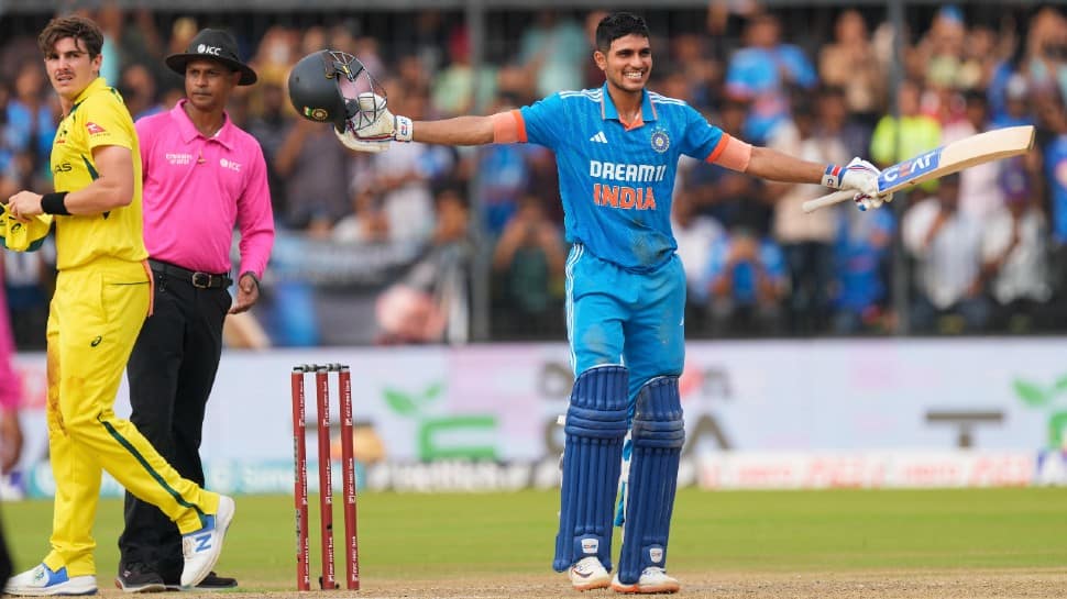 Shubman Gill has scored 1,917 runs in his 35 innings, the most by a batter after 35 innings. Gill notched up his sixth ODI century. (Photo: AP)