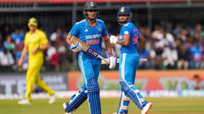 Shubman Gill and Shreyas put on 3rd highest 2nd wicket partnership against Australia