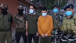 Security Forces Bust 2 Terrorist Modules, Arrest 5 LeT Terrorists In Kashmir