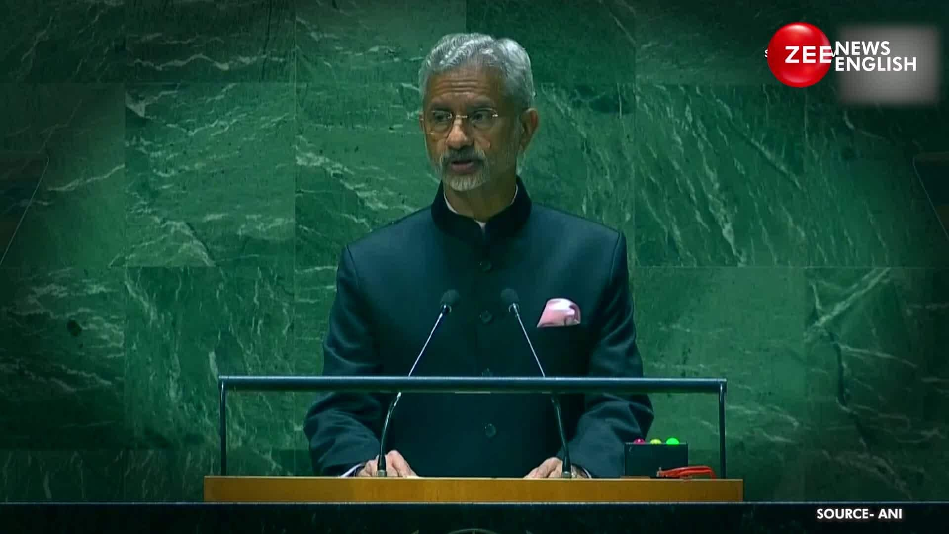 Namaste From Bharat Eam S Jaishankar Takes Centrestage At 78th Un