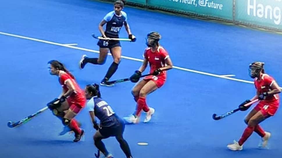 Asian Games 2023: Indian Women&#039;s Hockey Team THUMP Singapore 13-0 To Kickoff Campaign