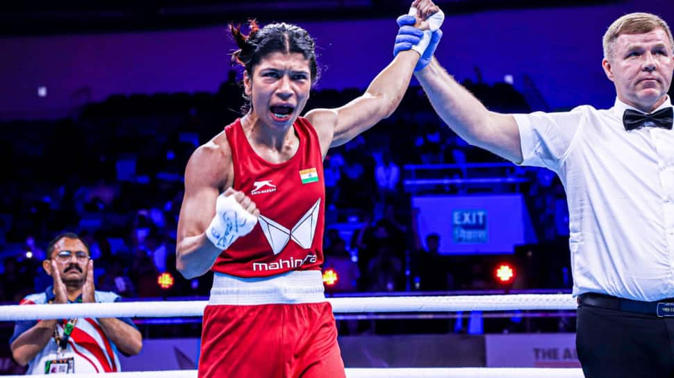 Asian Games 2023: Two-time Champion Nikhat Zareen Cruises Into Quarterfinals With Win Over South Korea&#039;s Chorong Bak