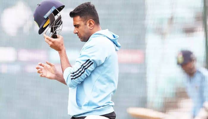 R Ashwin&#039;s Batting Practise Takes Center Stage In Team India&#039;s Practise Session Ahead Of Warm-Up Match Against England