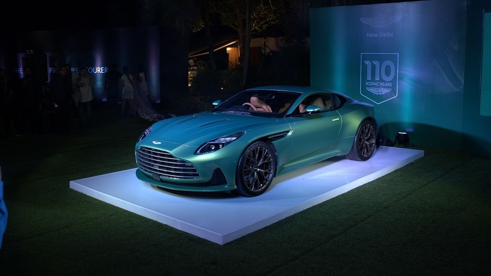 Aston Martin DB12 Launched In India At 4.59 Crore, World&#039;s First Super Tourer