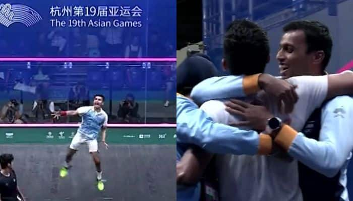 WATCH: Indian Squash Team&#039;s Celebration After Win Over Pakistan To Win Gold In Asian Games 2023 Goes Viral 