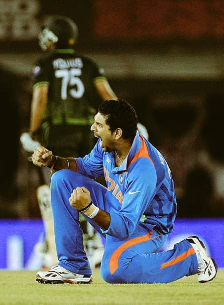 Yuvraj Singh (362 runs and 15 wickets, 2011 ICC Cricket World Cup)