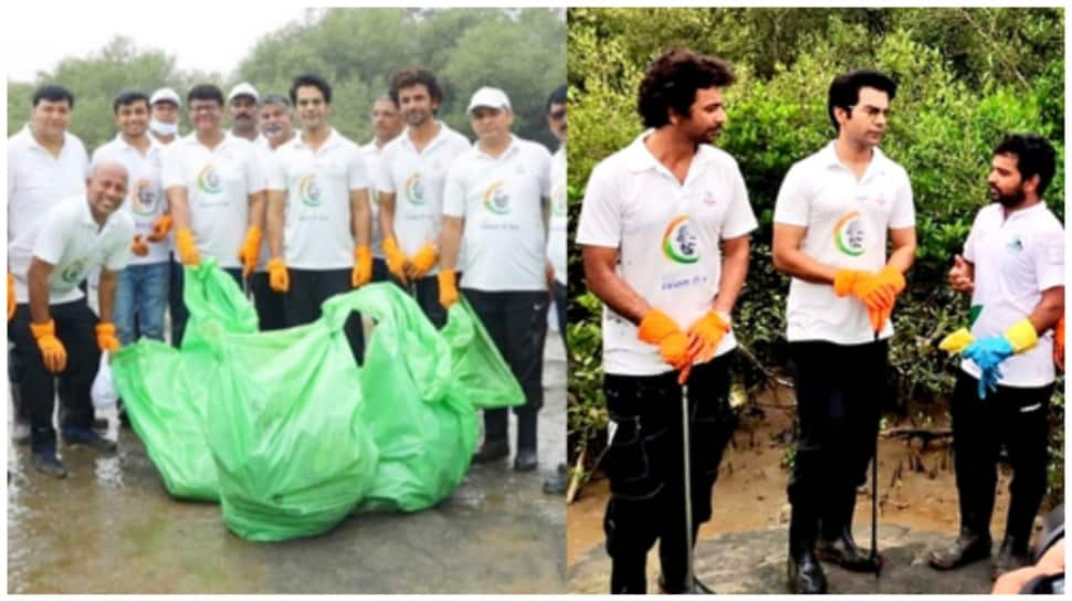 Actor Rajkummar Rao Leads ‘Swachhta’ Drive At Mangrove Forest, Calls It ‘Gratifying’