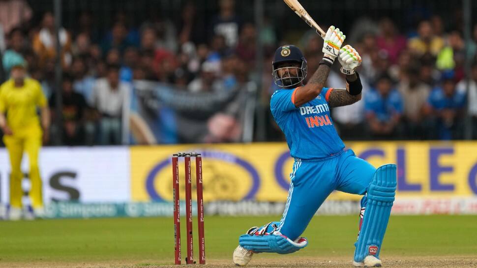 Team India batter Suryakumar Yadav has scored the 2nd fastest T20I century by an Indian off 45 balls against Sri Lanka at Rajkot this year. (Photo: AP)