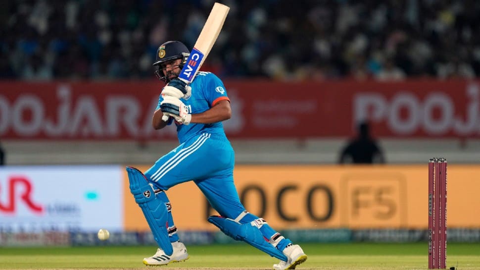 Team India skipper Rohit Sharma has scored the fastest T20I century by an Indian, off only 35 balls against Sri Lanka at Indore in 2017. (Photo: AP)