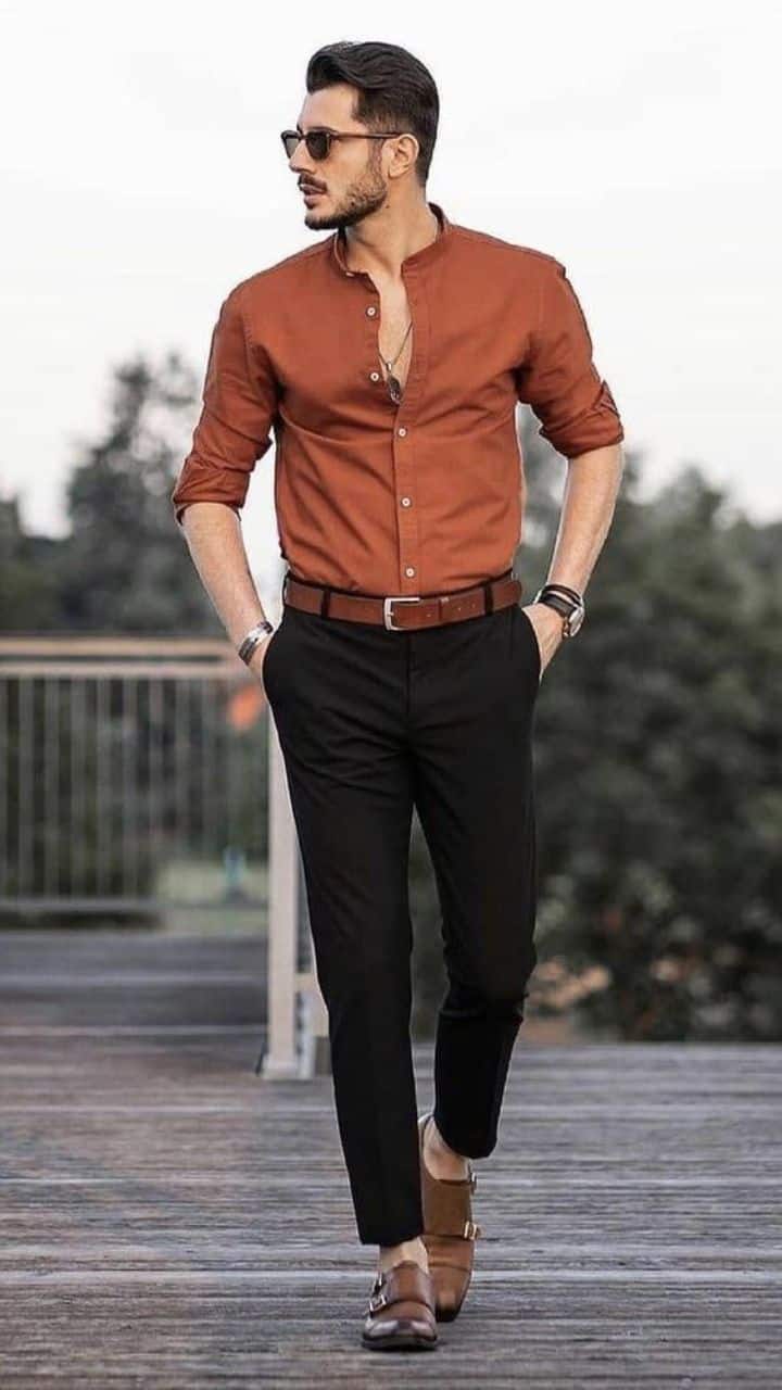 8 Trendy Ways To Style Men's Brown Pants For Every Occasion • Mens Outfits