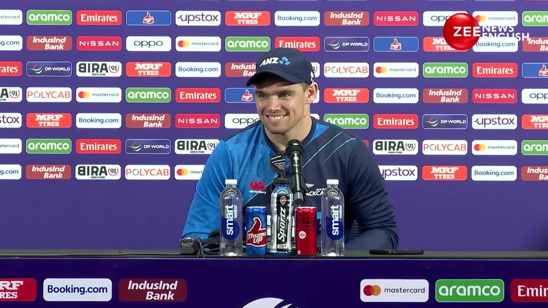 New Zealand Captain Tom Latham Speaks Before Icc Cricket World Cup Opening Match Against